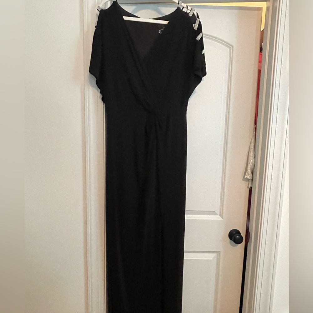 Black formal dress size 14
